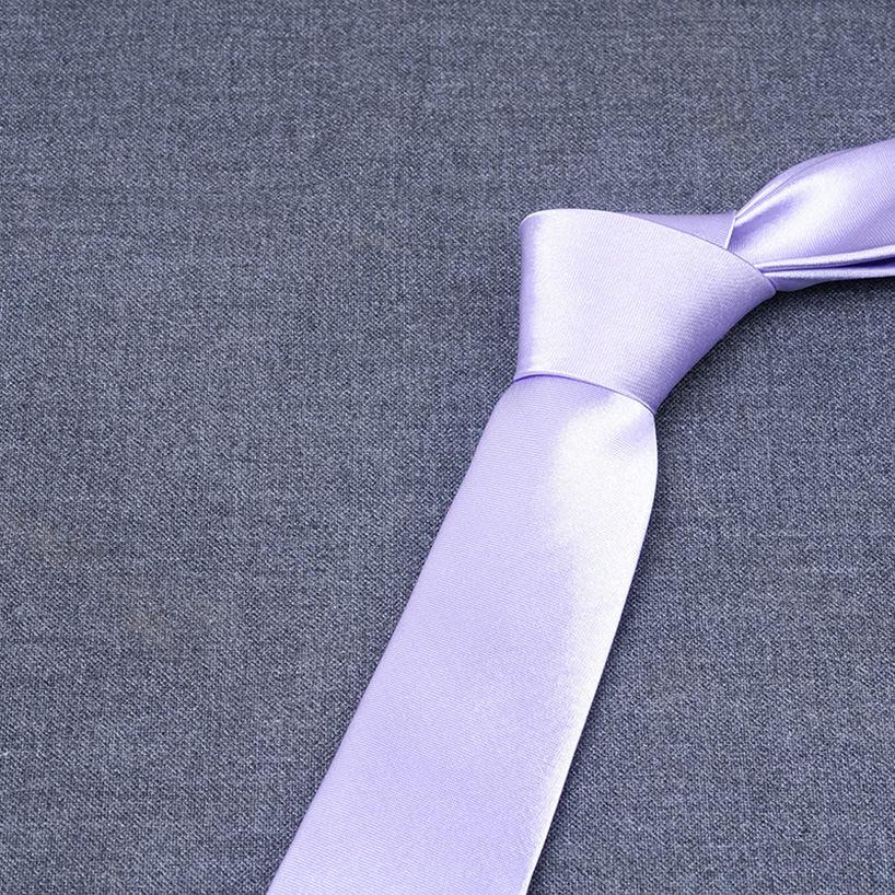 8cm Jednobarevná Polyesterová Hedvábná Pánská Kravata, Více Barev k Dispozici pro Business nebo Neformální Nošení