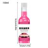 Glass Oil Film Remover 150ml Pink Agent Car Glass Oil Film Cleaner Anti-Fog Oil Film Cleaning Solution Improves Visibility For