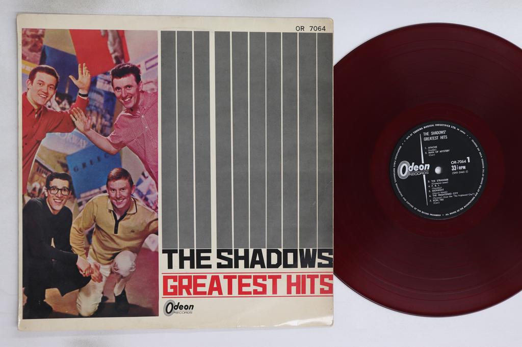 LP Record SHADOWS - Shadows' Greatest Hits OR7064 ODEON 1964 Japan Rock Used