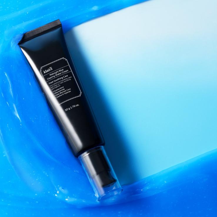 Cooling Gel Moisturizer – Klairs Midnight Blue Clearing Cream 50g for Redness & Breakouts