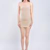 Sexy Vestido Mini Lápis Curto de Uma Peça Sem Alças Bodycon Tubo Ombro a Ombro Transparente Festa Noturna Club Wear Vestidos para Mulher