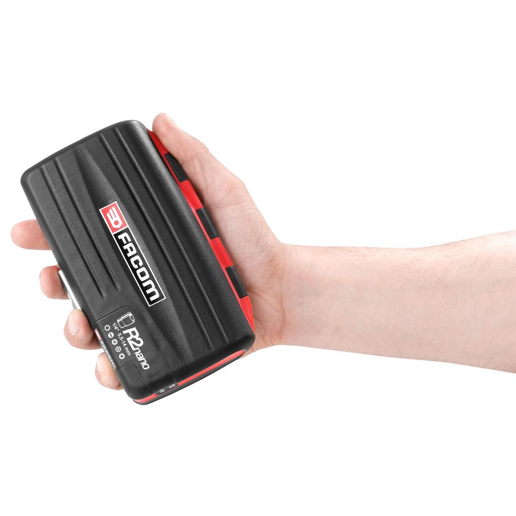 Facom Sada nástrčných klíčů a bitů Sada nářadí 6hran Nástrčná hlavice Metrická R2NANO FACOM 1/4"