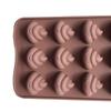 3D Sötbajsemoji Bajsform Chokladgodis Gelé Tårta Silikonform Bakverktyg