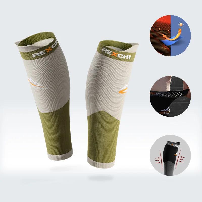 Compression Calf Sleeves for Running & Gym, Leg Protectors for Men & Women, Support for Basketball, Football, Marathon, Fitness S