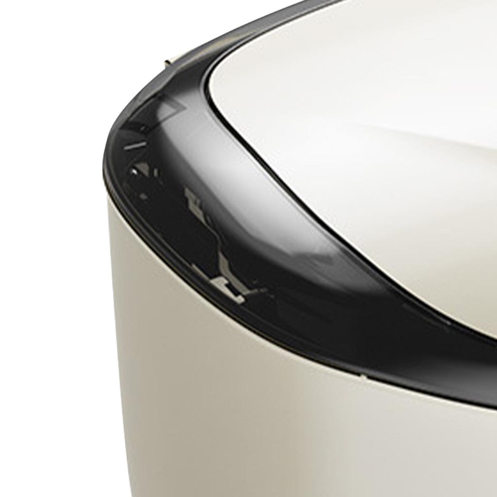 Wandmontierter Abfalleimer Multifunktioneller Mülleimer mit Deckel für Wohnzimmer Küche Badezimmer M