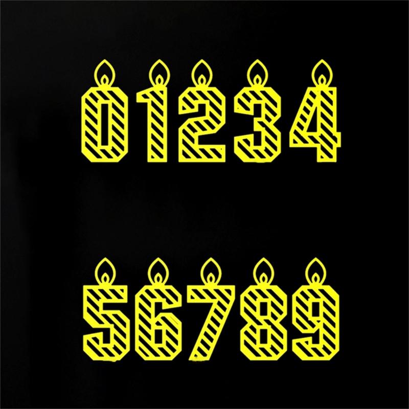 0-9 Zahlen Stanzformen für Foto Scrapbooking Kartenherstellung Dekorationen Prägeschablonen Kohlenstoffstahl Stanzformen