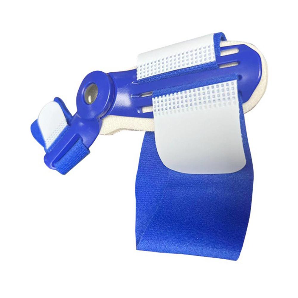 

12454 Bunion Corrector Adjustable Soft Whole Day Big Toe Separators Straightener Blue