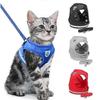 Escape Proof Cat Harness Secure Outdoor Walking Vest for Felines