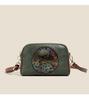 2025 Autumn Retro Minimalist Chinese-Style Handbag: Women's Trendy Small Square Crossbody Bag