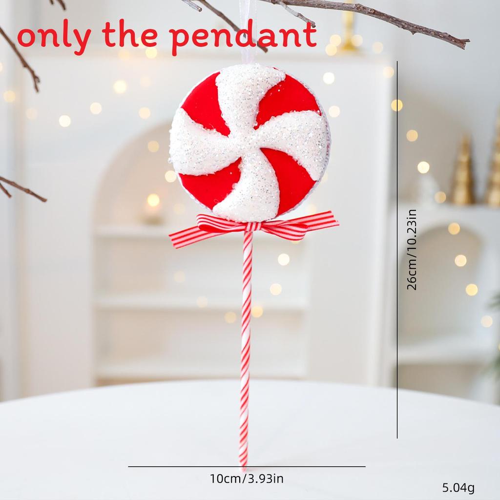 Foam Christmas Tree Cane And Windmill Candy Pendant Suitable For Use Festival