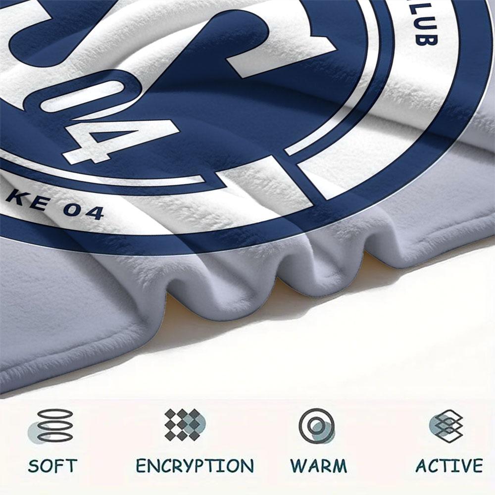 Schalke Blanket, High quality Comfortable for All Seasons, Home Decor, Warmth and Comfort