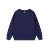 Modisches 330g Oversized Casual Herren American Streetwear Einfarbig Rundhals Sweatshirt - Herren Herbst Winter Basic Sweatshirt