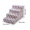 Pet Stairs Cat Steps For Vehicle Detachable Household Kitten Ramp For Puppies Cats Living Room Bedroom Study Windowsill Sofa Bed