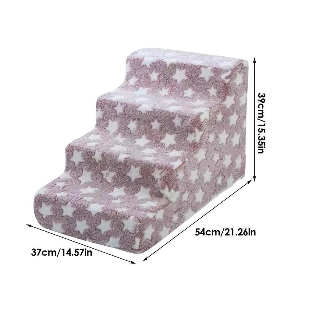 Pet Stairs Cat Steps For Vehicle Detachable Household Kitten Ramp For Puppies Cats Living Room Bedroom Study Windowsill Sofa Bed