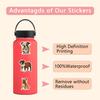55 New Bulldog Bulldog Graffiti Stickers Decorate Notebook Suitcase Mobile Phone DIY Stickers