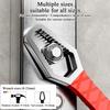 High-carbon Steel Forging Sledge Hammer Thickening with Ergonomic Handle Woodworking Hammer Durable Shock-Absorbing