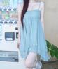 Ilio [Bit-O X Ilio] Jade Mint Asymmetric Chiffon Dress