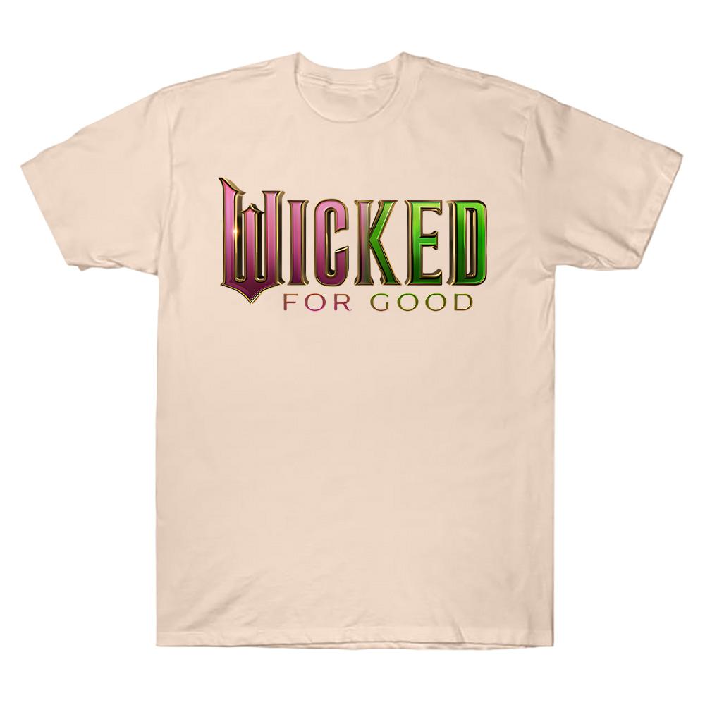 Wicked for Good T Shirts Fashion Harajuku Aesthetic Tees Unisex High Quality Female Cotton Tees Shirts Y2K Graphic Clothes