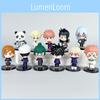 Jujutsu Kaisen PVC Sammlerfiguren Set mit 11 Zeichentrickfiguren für Anime-Fans
