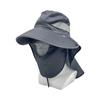 Face Neck Protection Beach Cap For Men Detachable Quick Drying Anti-Uv Bucket Hat All-Directional Shawl Sunscreen Hat Gifts