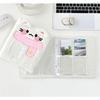 A6 Kpop Photocard Binder Cover Cute Dog Cats Plush Refillable Pages 6 Rings Cartoon Binder Photo Album Shell Organizers