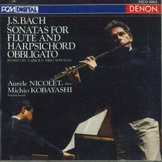 

CD NICOLET - Flute Sonata Collection 33CO183 COLUMBIA Japan Classical Used