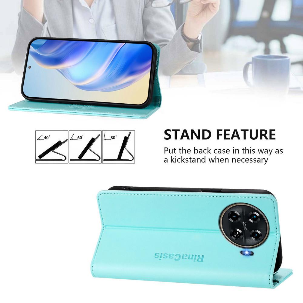 Skórzane etui portfelowe dla Tecno Spark 20 Pro Plus Luksusowe etui dla Spark 30 20 10 9 Pro 30C 20C 10C 8C Go 2025 Magnetyczna Funda