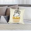 Cute M-mofusands Pillow Case Short Plush Pillow Covers Sofa Decorative Gift Home Double-sided Printing Cushion Cover