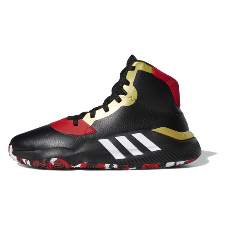 New Adidas Pro Bounce 2019 Black Scarlet Gold EH2394