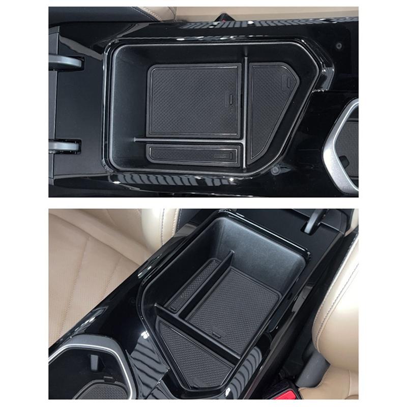 Car Central Console Storage Armrest Box Holder Tray For Geely Boyue L 2023 2024 LHD Accessories Interior