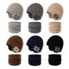 3Pcs Set Warm Winter Hat Scarf Gloves Set Fleece Lined Winter Accessories Set  Children