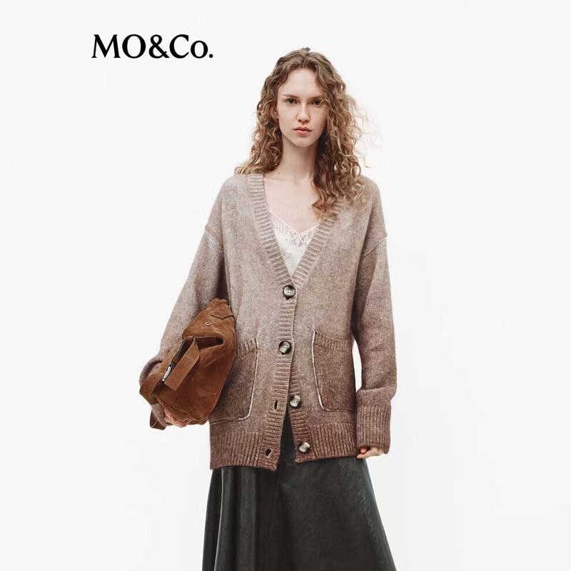 

MO&Co. Women s Gradient Knit Cardigan S
