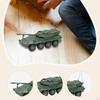Tank Model Building Kit Armored Vehicle for Boys, Tabletop Decoration, Miniature Layout Props Sand