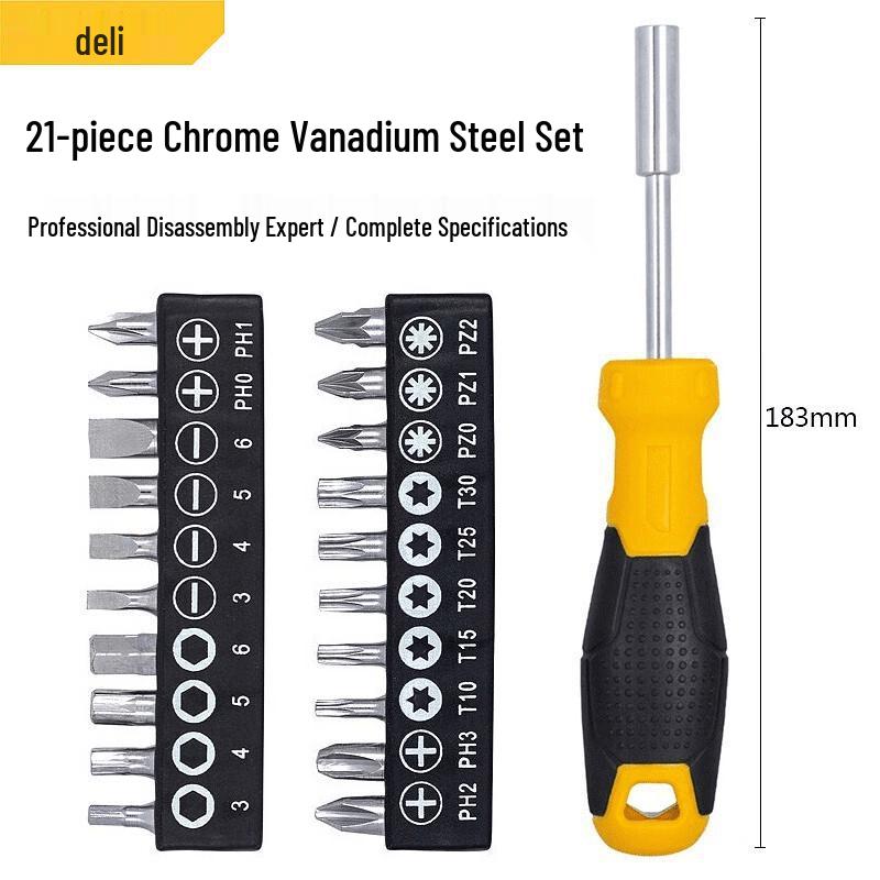 Deli 21-in-1 Precision Screwdriver Set