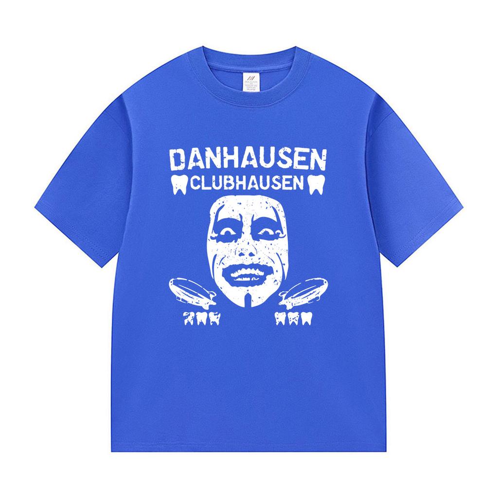 2026 Horký Danhausen Wrestler Potisk Tričko Pánské Hip Hop Vintage Bavlna Krátký Rukáv Tričko Punk Gotické Módní Oblečení Tričko
