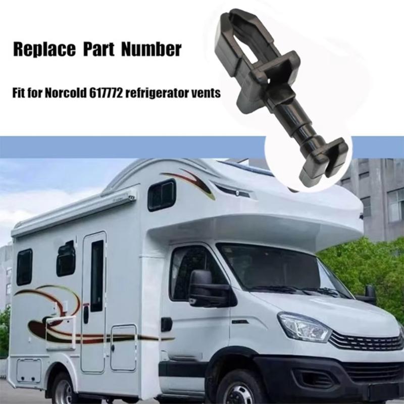 Confezione da 12 Coperchi di Sfiato per Frigorifero per Camper a Installazione Rapida Kit di Fermagli a Clip Non Richiede Attrezzi Vestibilità Universale per Diversi Modelli di Camper