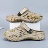 Mode Neue Herren Clogs Hausschuhe Sandale Herren Gartenschuhe Flache Camouflage Sandalen Herren Sneaker Outdoor Flip Flops Haus Clogs