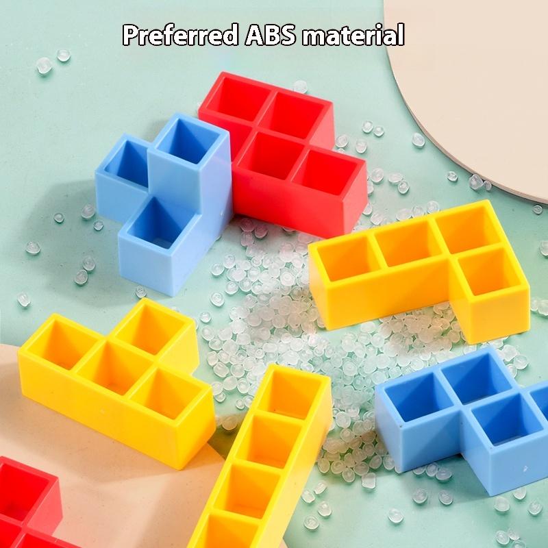 1 Set Puzzle Board Assembly Bricks Educational Toys Tetra Tower Balance Game Stacking Building Blocks For Children