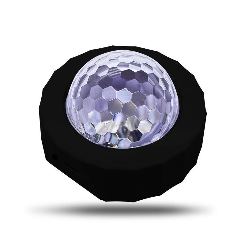 Xiaomi Car Disco Ball Rechargeable Battery Mini Disco Ball for Car Music Sound Activated Multicolor Car Disco Lights Inside Your Car
