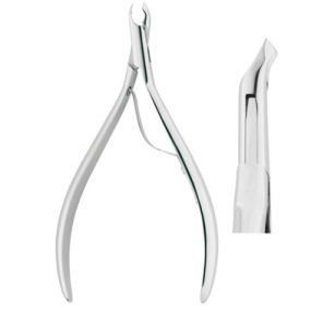 Pince à Cuticules - 3 Claveles - 11.5cm - Acier Carbone