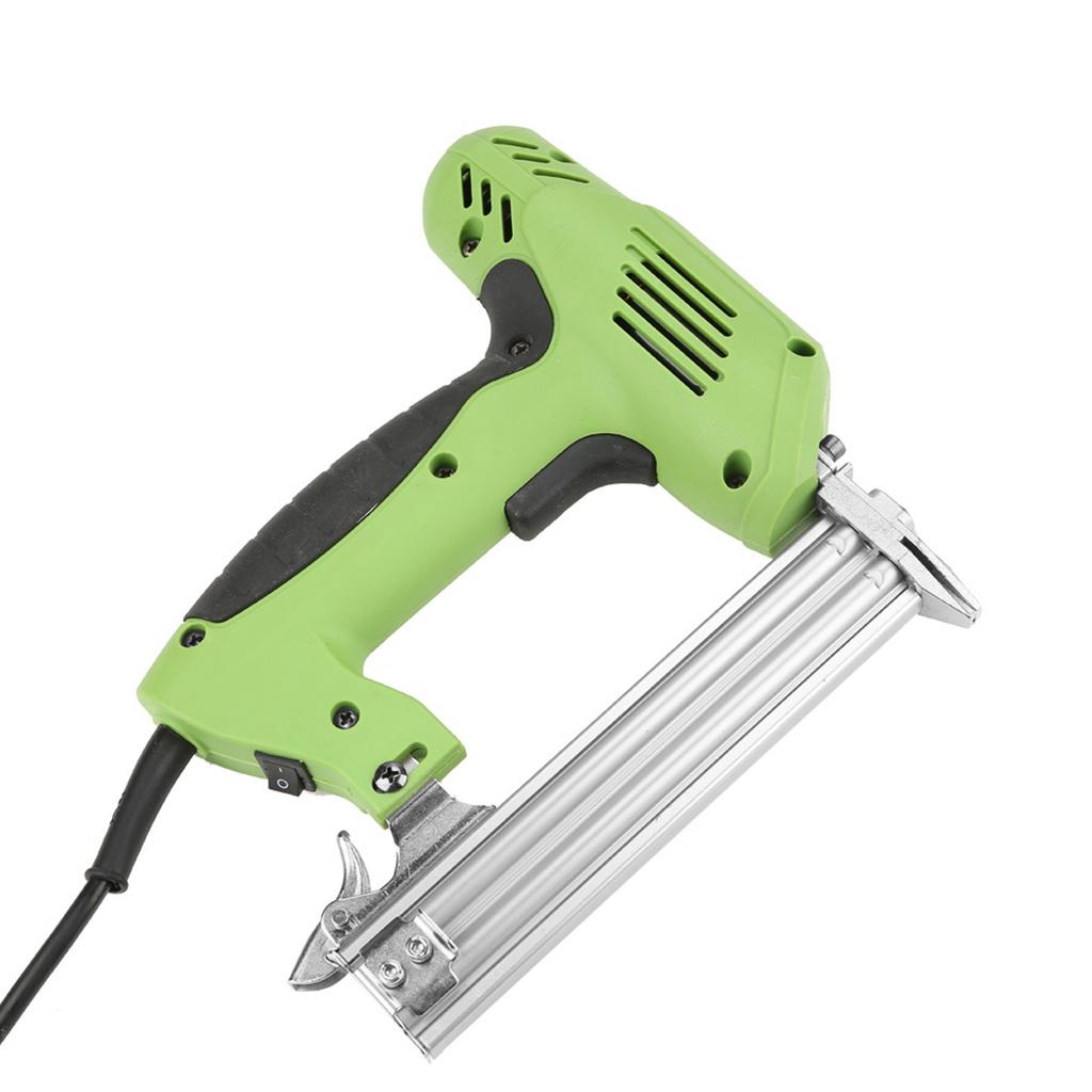 Elektrisk spikerpistol Ergonomisk mykt grep Multifunksjonell ledningsdrevet rett dykkspikerpistol for møbler