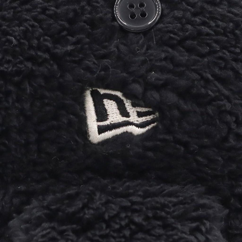 New Era Kids Trapper Mink Fleece, Solid Black, Size S/M, OD KIDS TRAP MINK FLEECE BLK