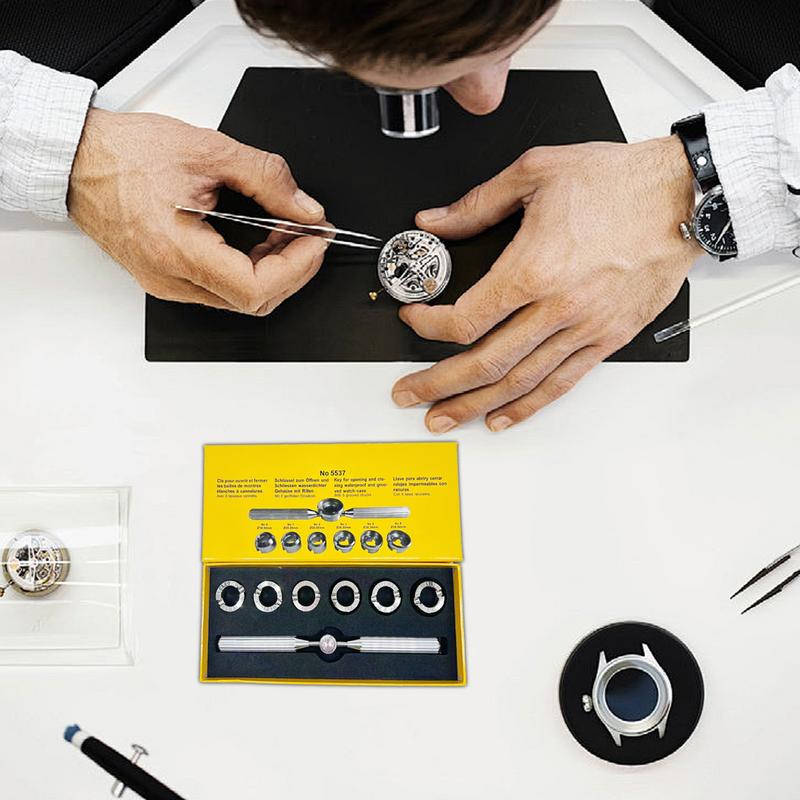 

Watch Back Cover Opener Easy Open Watch Back Case Watch Repair Tools For Grooved Screw Bottom Gear Opening United States