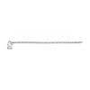 Gucci Bracciale in Argento 925 Lucido con Ciondolo Lucchetto Unisex 796341-J8400-8106