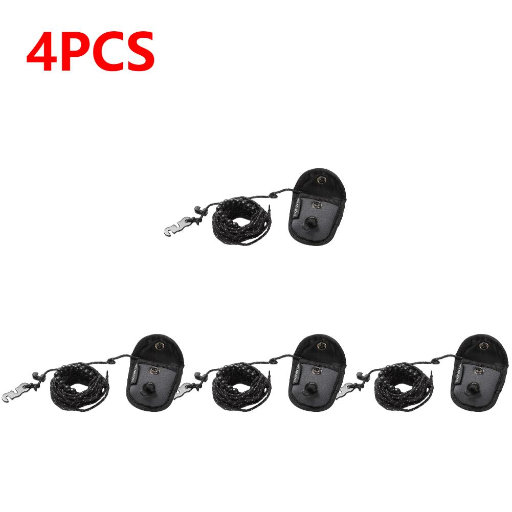 1-5PCS Portable 3-Meter Beaded Clothesline With 12 Clips Adjustable Windproof Outdoor Laundry Line for Camping & Travel