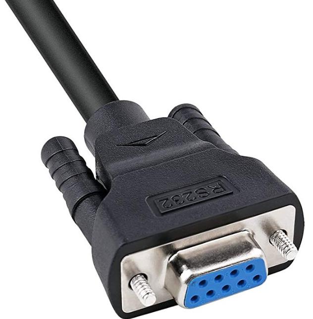 DTECH DB9 Serial Cable DB9 RS232 Serial Console Cable M-M
