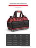 Delixi Electric Multi-Functional Waterproof Tool Bag, Wear-Resistant Oxford Cloth Large Canvas, Electrician Special.