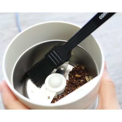 CASUAL PRODUCT Coffee Mill Brush, Black, 19cm, Cleaning Brush, Kitchen Brush