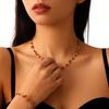 Elegant Cross-Border Cherry Pendant Bracelet - High-End Colorful and Fresh