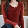 Women Sweater 100% Wool MODERN NEW SAGA Knit Pullover Thick Winter Jumpers Female Knit Tops